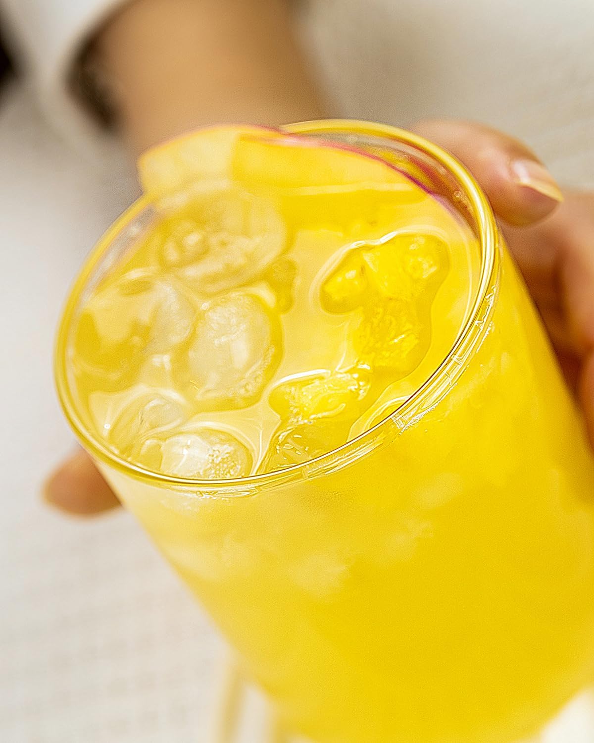 Drinking Glasses 19 oz, Thin Highball Glasses Set of 4,Clear Tall Glass Cups For Water, Juice, Beer, Drinks, and Cocktails and Mixed Drinks - Image 2